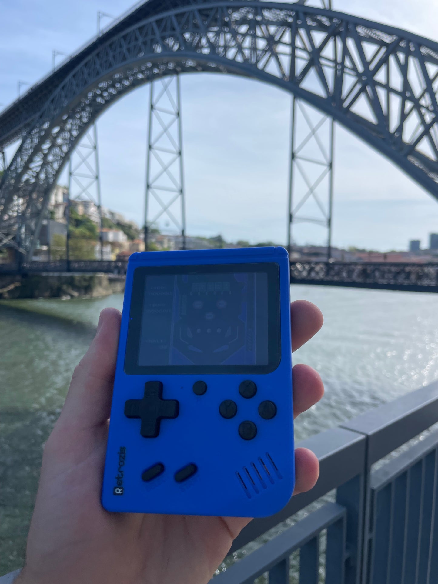 Retro Gaming Blue