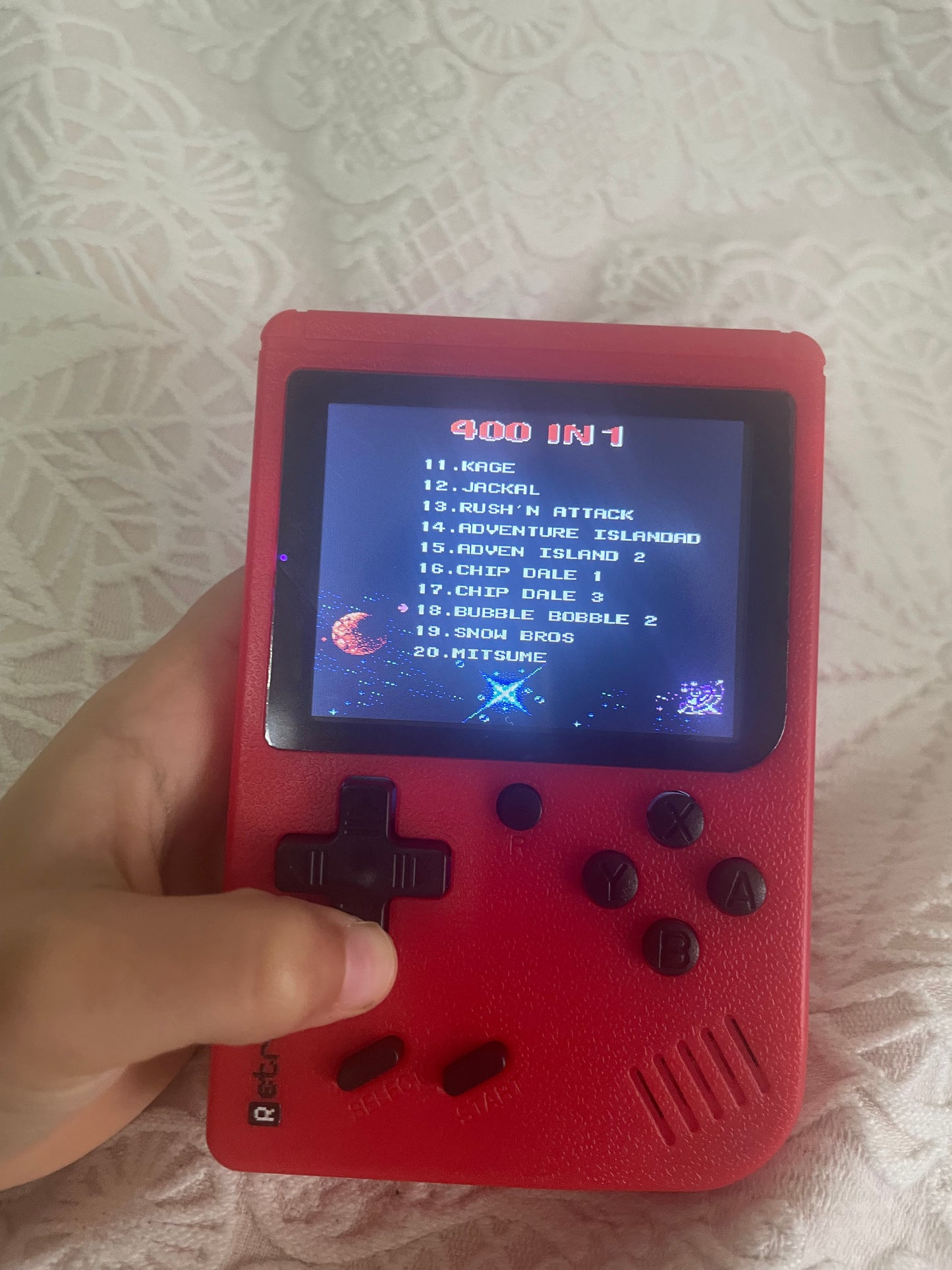 Retro Gaming Red