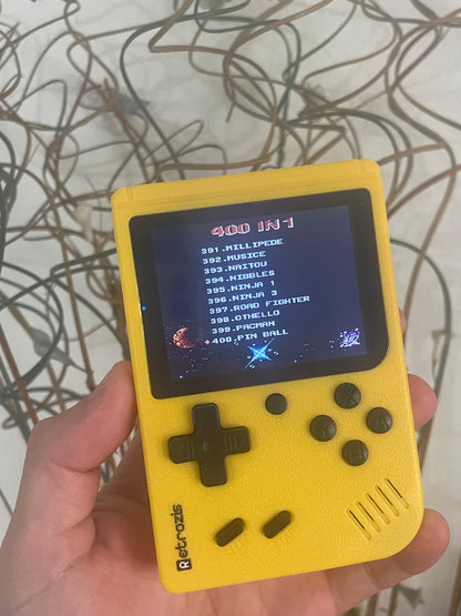 Retro Gaming Yellow