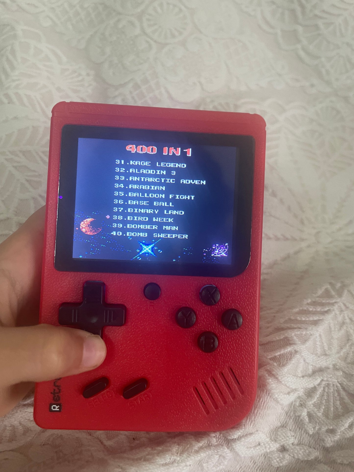 Retro Gaming Red
