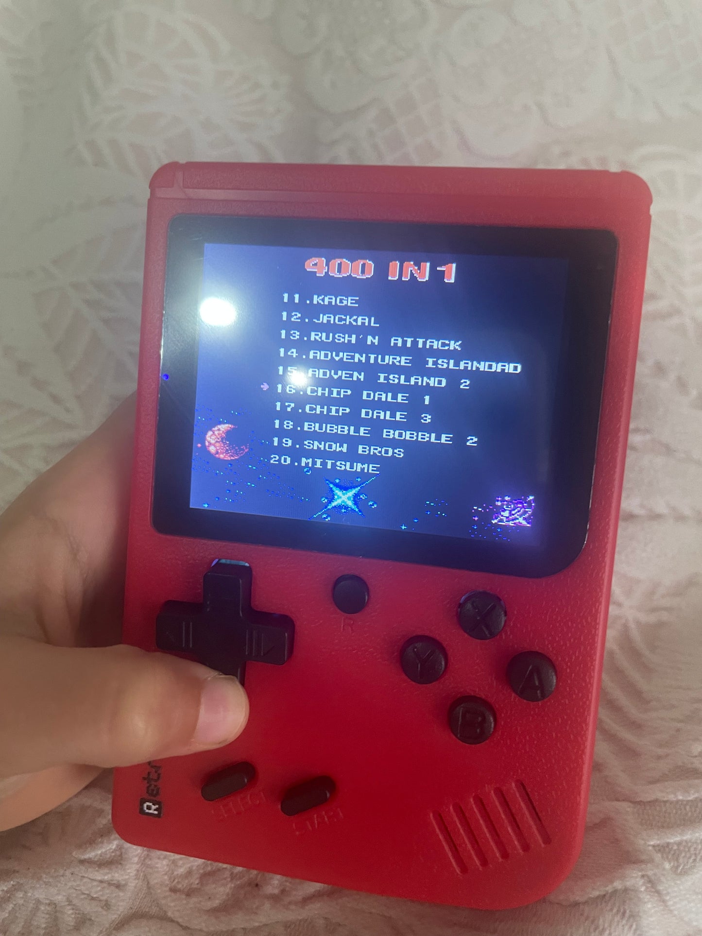 Retro Gaming Red