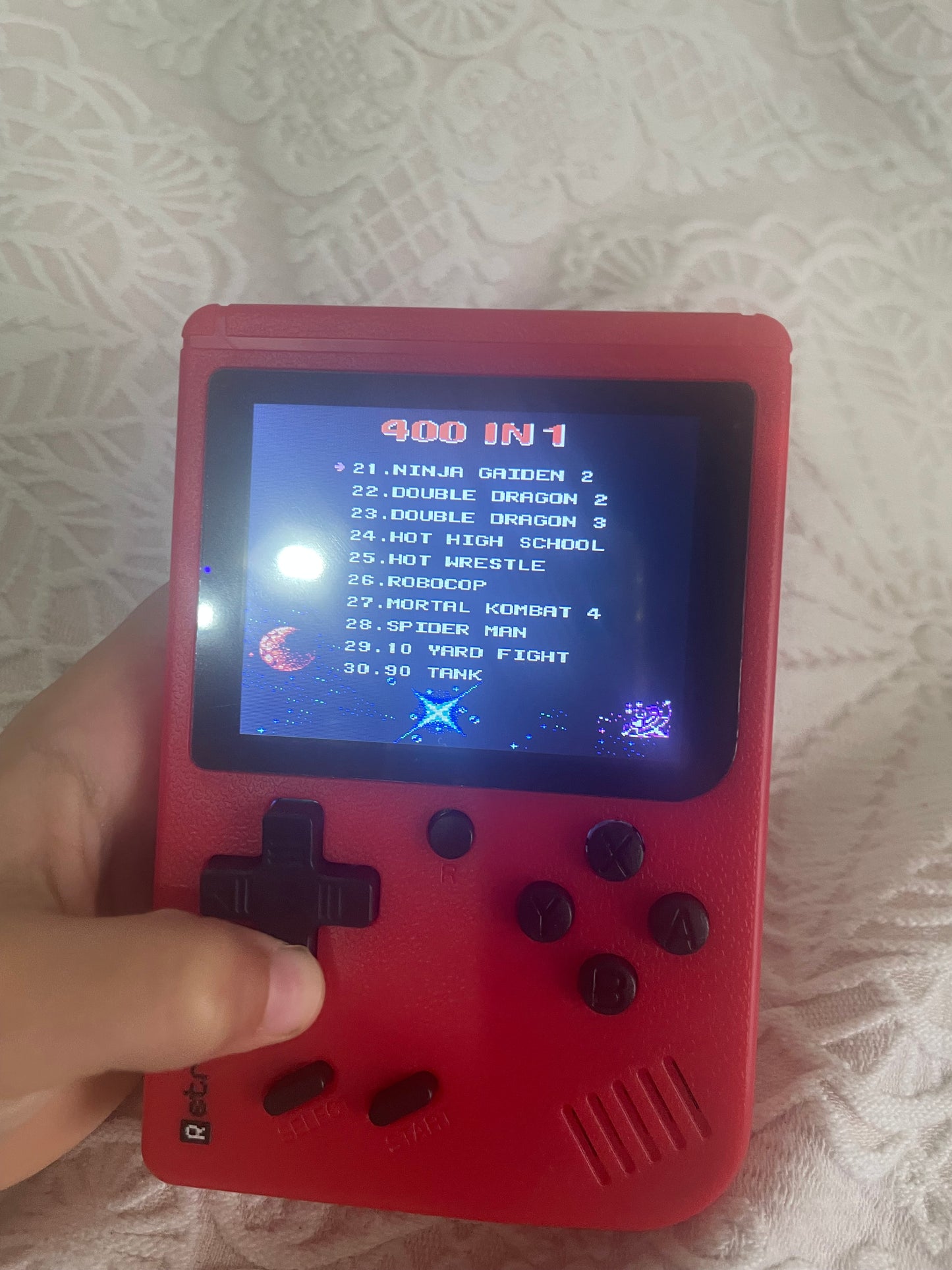 Retro Gaming Red